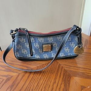 Dooney & Bourke denim clutch